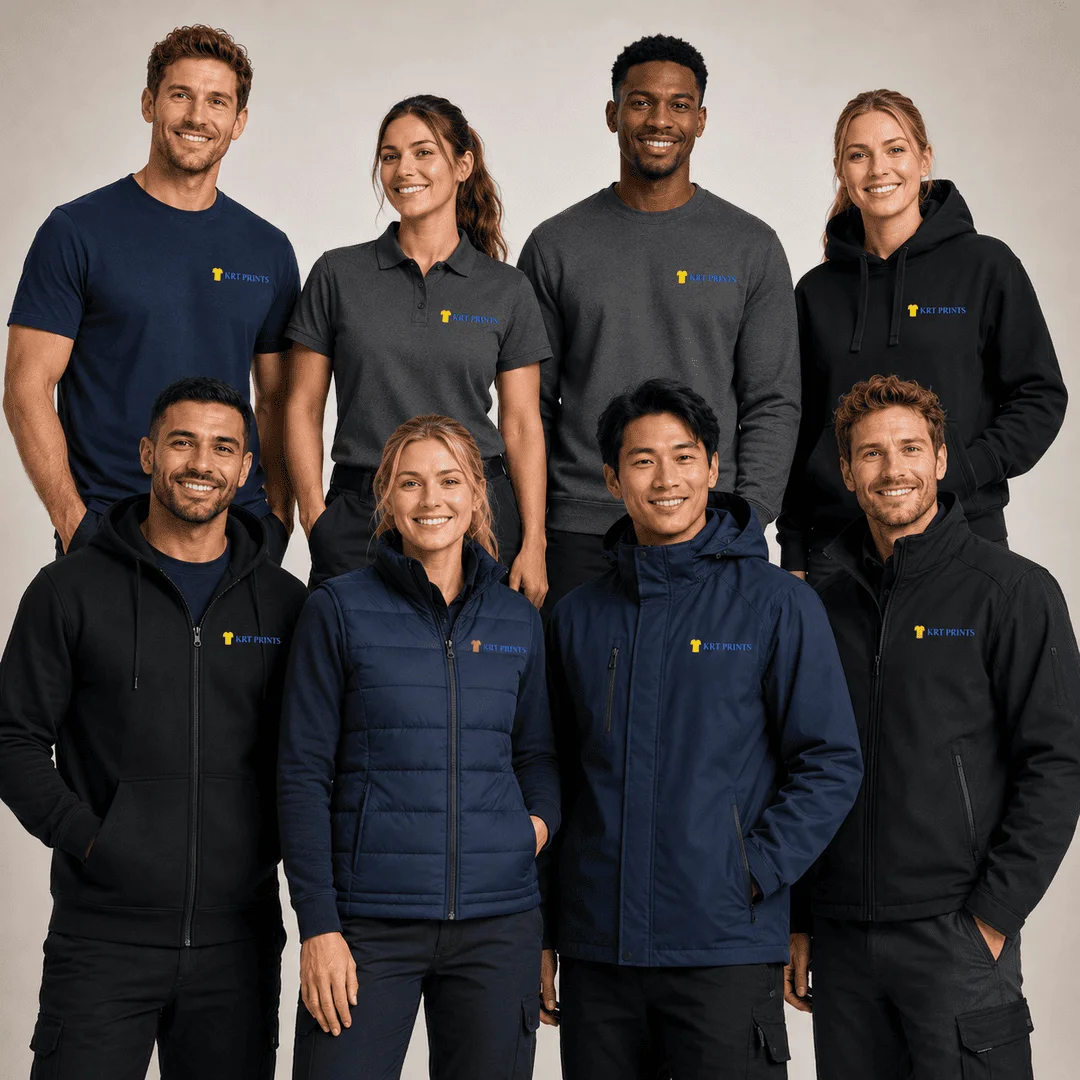 Custom printed workwear